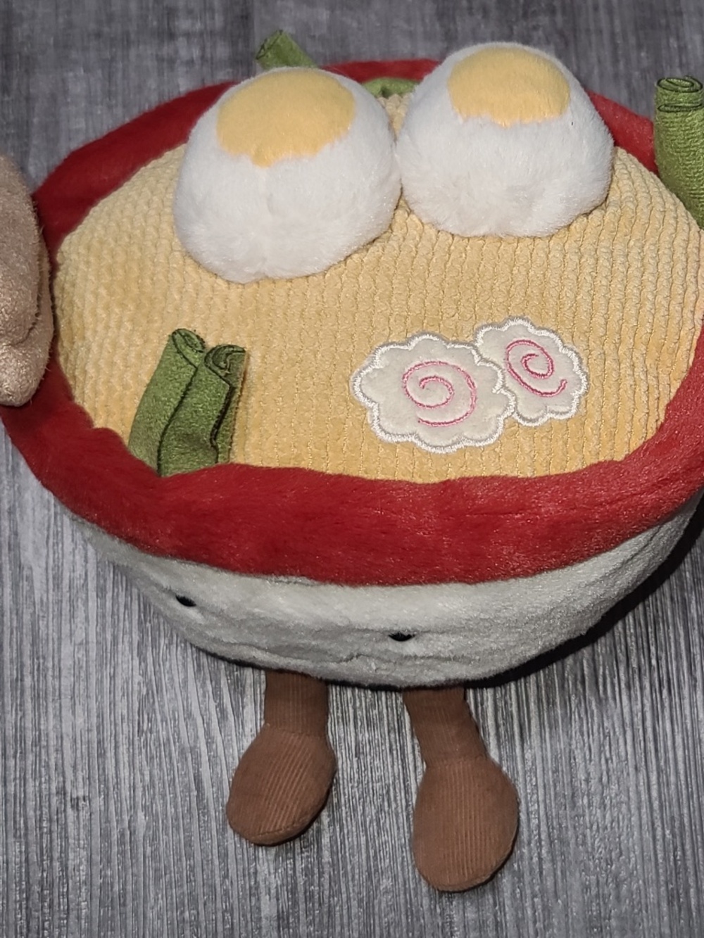 AUTHENTIC, Jellycat Ramen Bowl food plush - Retired, collectible